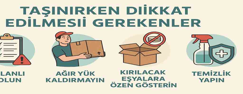 Taşınırken Dikkat Edilmesi Gerekenler
